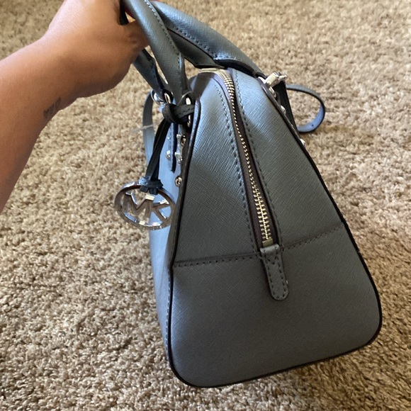 Michael Kors | NWT Gray Medium Satchel Purse - Picture 6 of 13